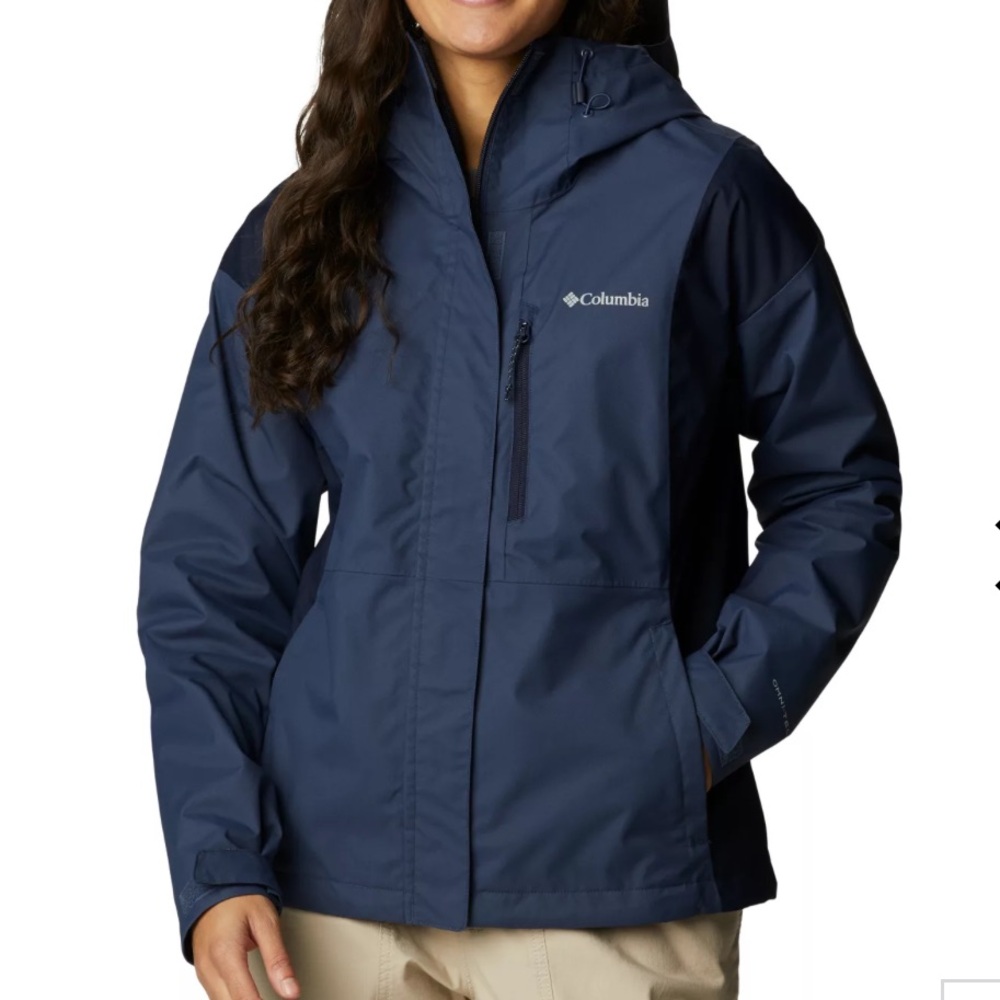 Columbia Women's Hikebound ™ Rain Jacket in Navy